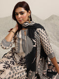 Off White Floral Silk Blend Kurta Set with Dupatta