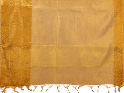 Royal Gold Kota Silk Saree with Rich Woven Zari Border